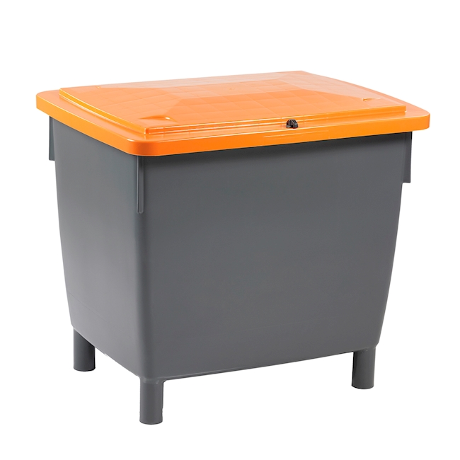 Universalbehälter 400lt PE-HD grün/orange